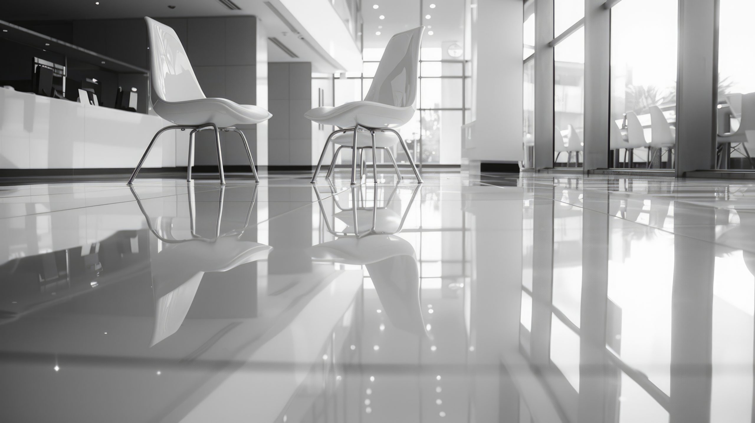 modern minimalist office black white scaled